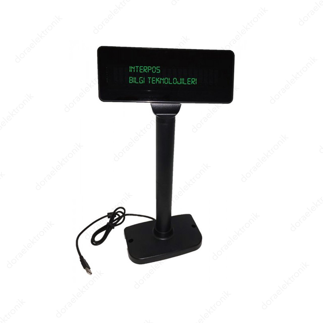 Inter ID220 VFD Müşteri Ekranı