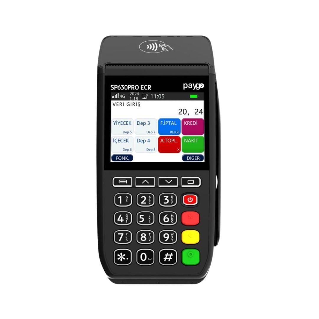 Paygo SP630 PRO ECR - 4G Özellikli