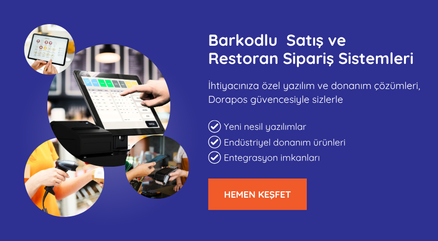 Barkodlu Satış ve Restoran Sipariş Sistemleri